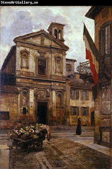 Arturo Ferrari Church of Santo Stefano in Borgogna in Milan